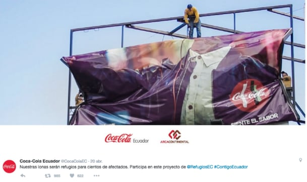 Centrico Digital_Blog_653x389px_General Blogs_Marcas Reaccionan Desastres Natural_Image_Coca Cola_Terremoto Ecuador