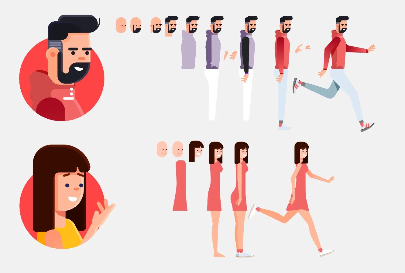 Centrico Digital character design Centrico Digital character design