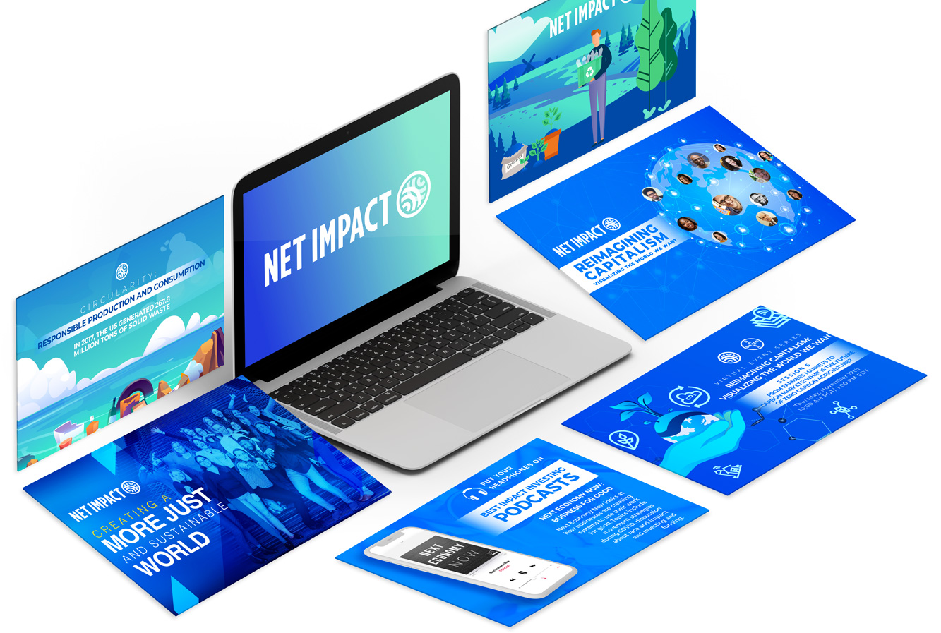 Net Impact design by Centrico Digital